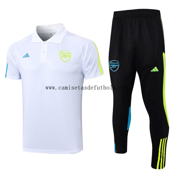 Polo Arsenal Conjunto Completo 2024 Blanco ¡¡Menudo/a insuperable ofertón hasta fin de existencias!