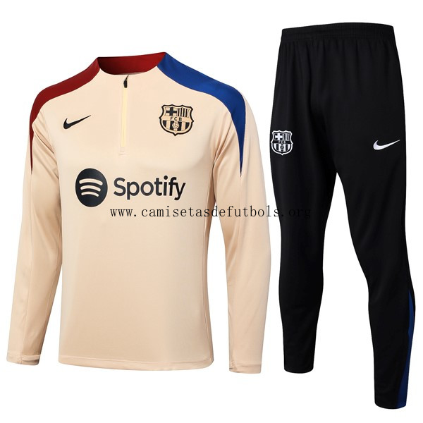 Sudadera De Training Barcelona 2024/25 Amarillo Azul 3 Chollo, corre a por él