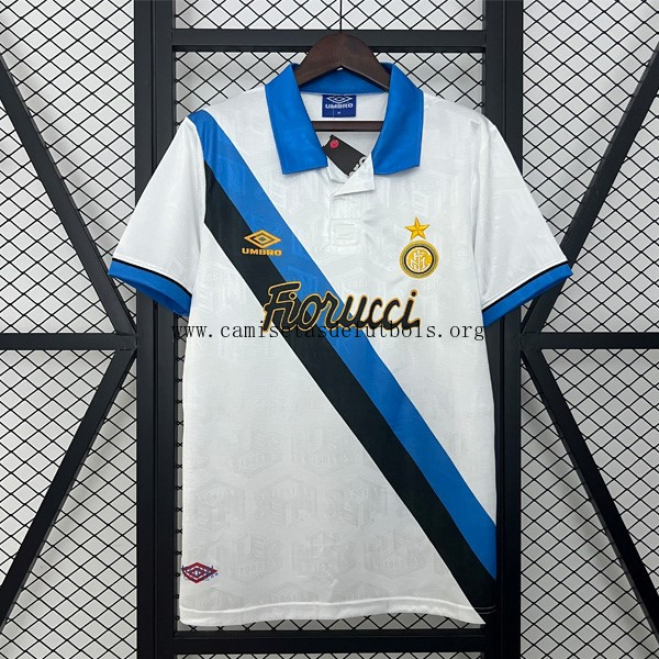Camiseta Inter Milan Replica Segunda Ropa Retro 1994-1995 Agarra hasta fin de existencias