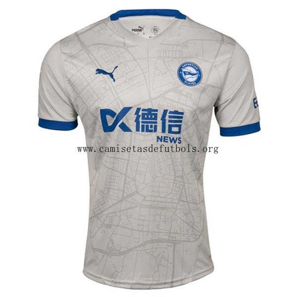 Camiseta Deportivo Alavés Replica Segunda Ropa 2024/25 Precio excelente