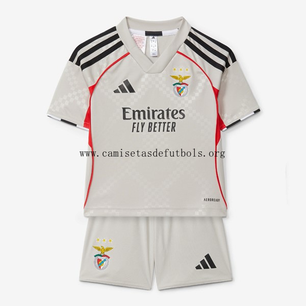 Camiseta Benfica Replica Segunda Ropa Niño 2025/26 Prodigioso rebajón, aprovéchalo con devolución gratis