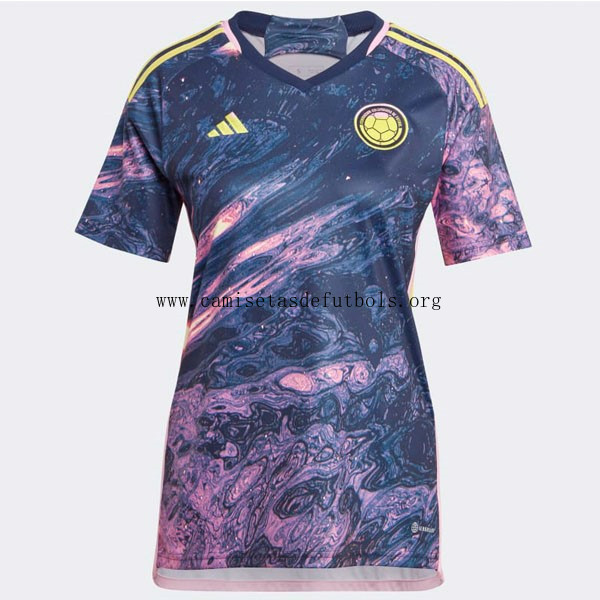 Camiseta Colombia Replica Segunda Ropa Mujer 2023 Brutal ahorro, hazte con él hasta fin de existencias