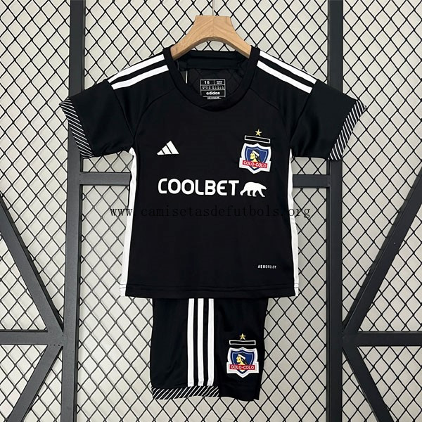 Camiseta Colo Colo Replica Segunda Ropa Niño 2024/25 Bicoca humilde de la temporada
