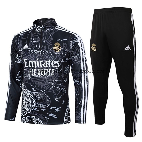 Sudadera De Training Real Madrid 2024 Negro 2 Maravilloso chollo, hazte con él de risa
