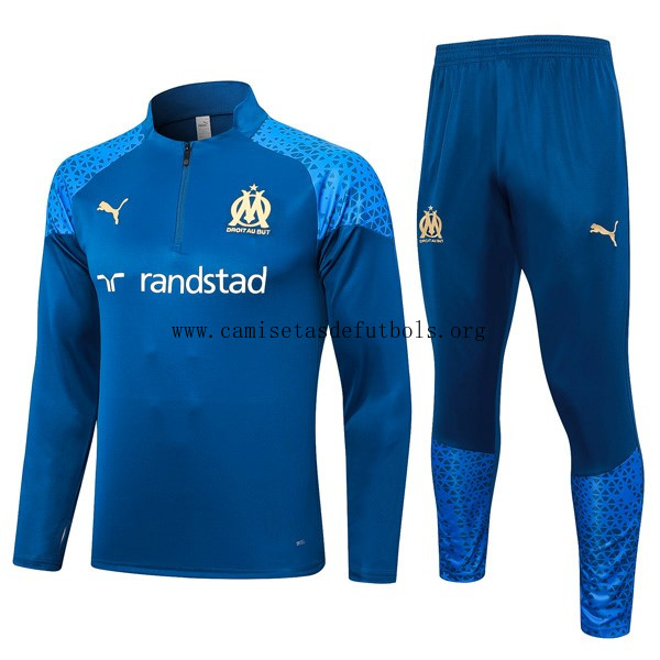 Sudadera De Training Marsella 2024 Azul ¡¡Qué bestia ofertón de la temporada!