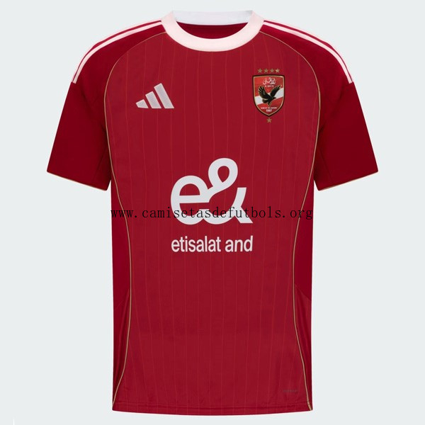 Camiseta Al Ahly SC Replica Primera Ropa 2025/26 ¡¡Qué bicoca, cógelo!