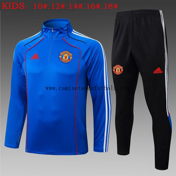 Ninos Sudadera De Training Manchester United 2025/26 Azul 5 ¡¡Vaya chollazo, benefíciate!