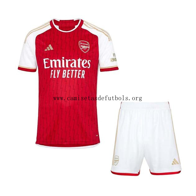 Camiseta Arsenal Replica Primera Ropa Niños 2023/24 Descuentazo increíble más barato que nunca