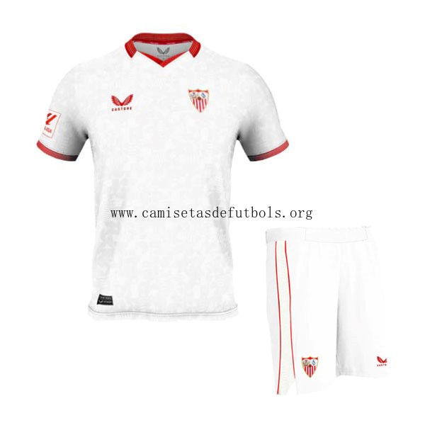 Camiseta Sevilla Replica Primera Ropa Niño 2023/24 Reserva en todo el mercado