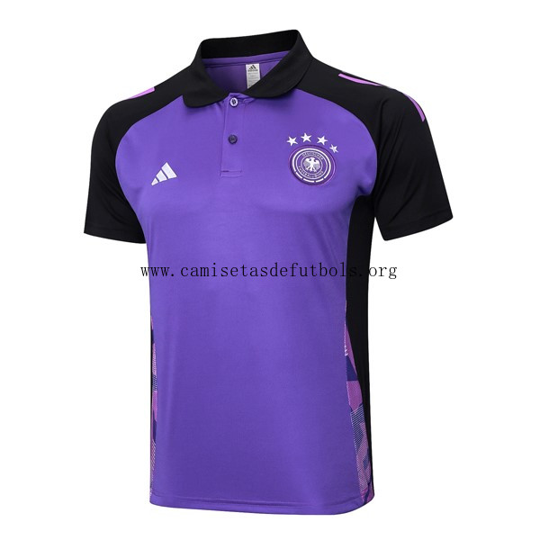 Polo Alemania 2024/25 Purpura Negro 2 ¡¡Vaya ridículo ganga de la temporada!
