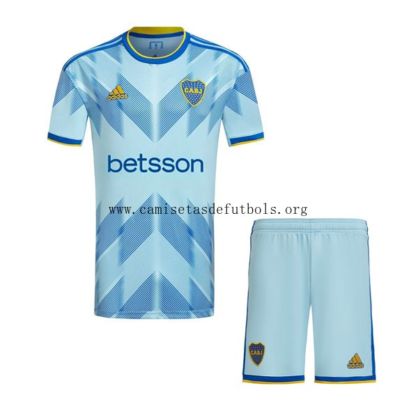 Camiseta Boca Juniors Replica Tercera Ropa Niño 2023/24 Corre a por él más barato que nunca