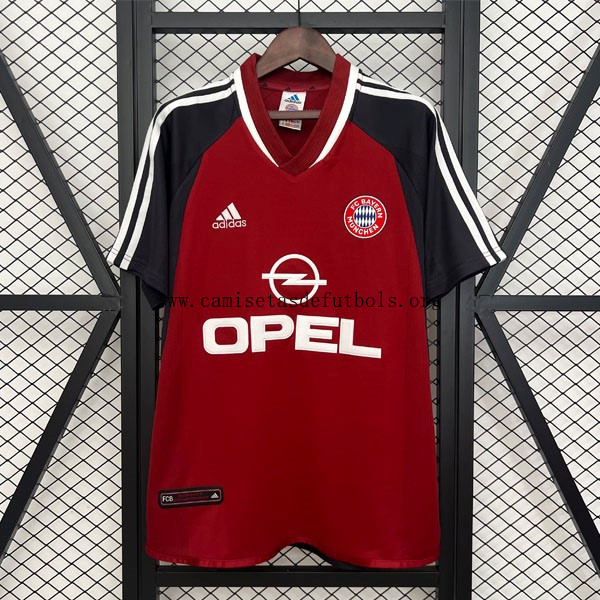 Camiseta Bayern Munich Replica Primera Ropa Retro 2001-2002 Saldo extraordinario en toda la red