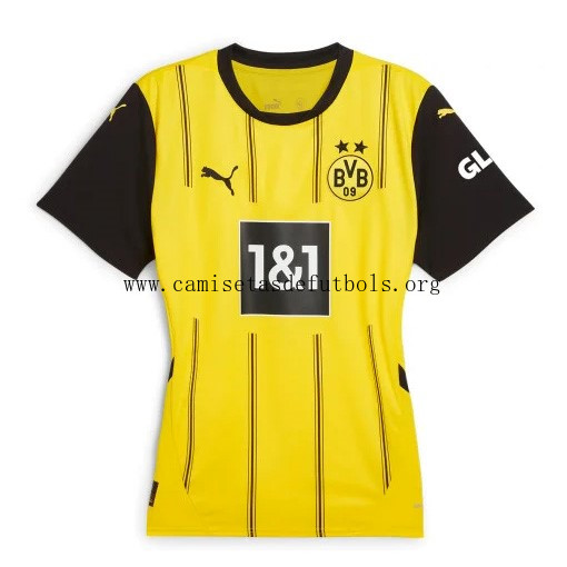 Camiseta Borussia Dortmund Replica Primera Ropa Mujer 2024/25 ¡¡Menudo/a insuperable chollazo sin intermediarios!