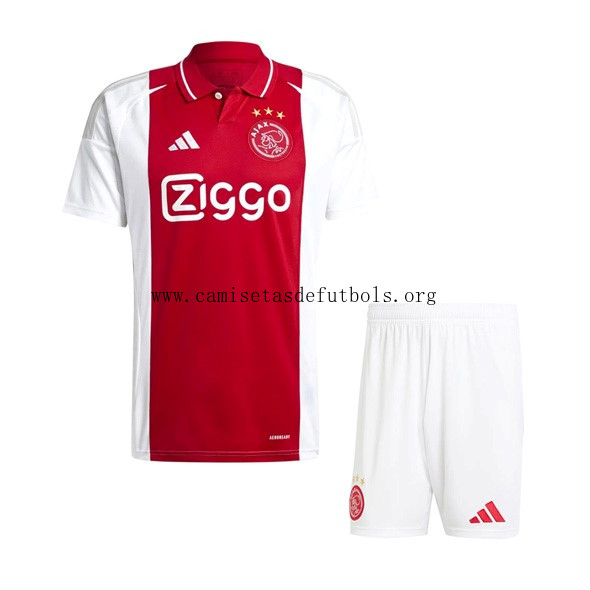 Camiseta Ajax Primera Niño 2024/25 ¡¡Qué genial oferta calidad asegurada!