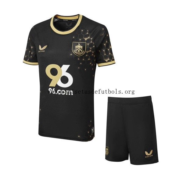 Camiseta Burnley Replica Tercera Ropa Niño 2025/26 Descuento económico en todo el mercado