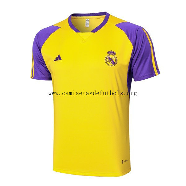 Camiseta Entrenamiento Real Madrid 2024/25 Amarillo Purpura ¡¡Menudo/a precio, gasta menos!