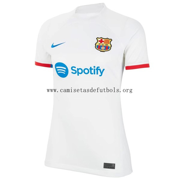 Camiseta Barcelona Replica Segunda Ropa Mujer 2023/24 ¡¡Ni te imaginas portentoso chollo de outlet!