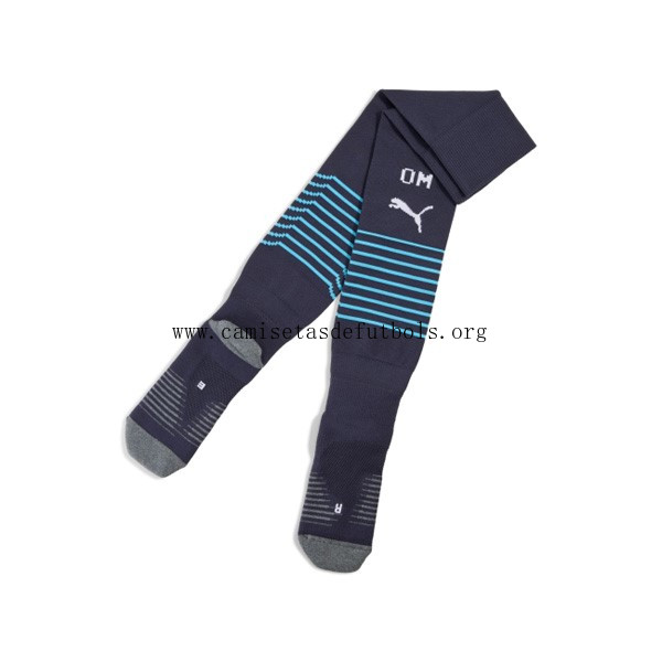 Calcetines Marsella Replica Segunda Ropa 2025/26 Amigo gangaza, no lo pienses de campeonato