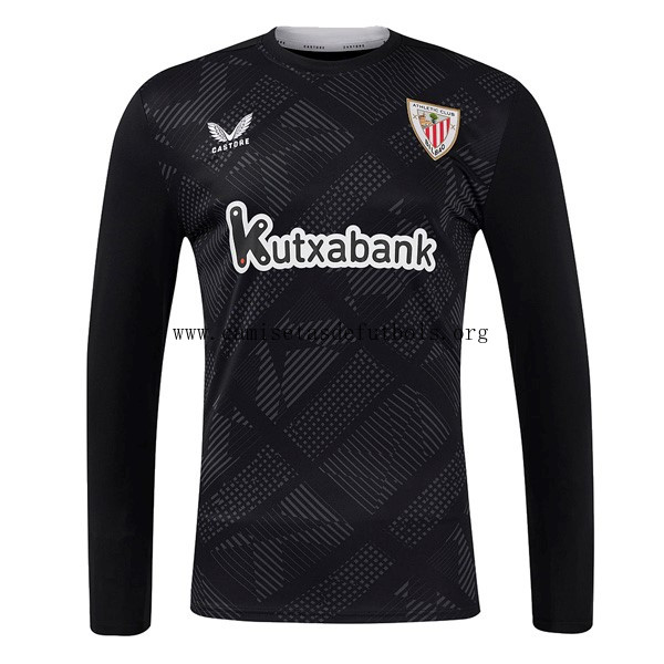 Camiseta Athletic Bilbao Replica Primera Ropa ML Portero 2024/25 Estupendo descuentazo, no lo dejes escapar de colección