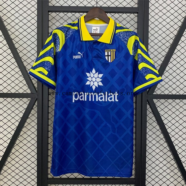 Camiseta Parma Replica Segunda Ropa Retro 1995-1997 ¡Qué precio!