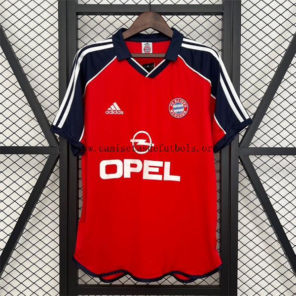 Camiseta Bayern Munich Replica Primera Ropa Retro 2000-2001 ¡¡Qué bicoca, gasta menos!