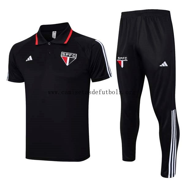 Polo Sao Paulo Conjunto Completo 2023/24 Negro Preciaco, date prisa