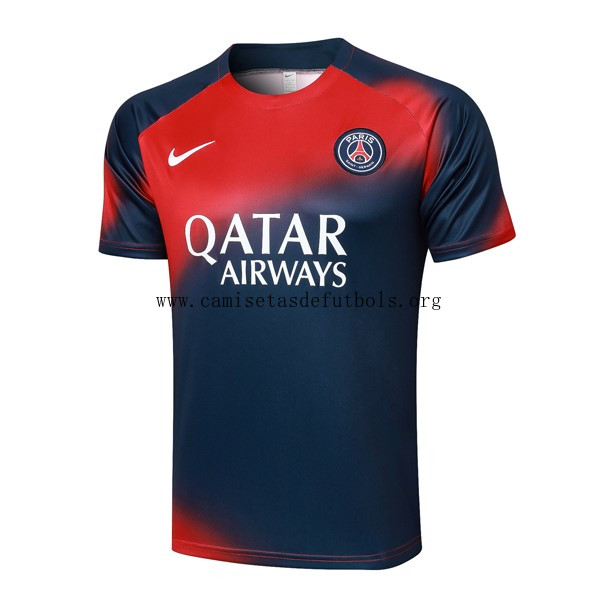 Camiseta Entrenamiento PSG 2024/25 Azul Rojo Descuento demencial sin competencia