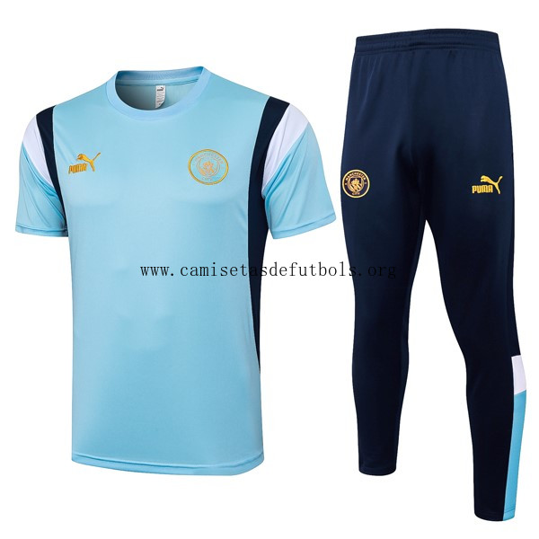 Camiseta Manchester City Conjunto Completo 2024/25 Azul ¡¡Vaya estupendo ofertón con devolución gratis!