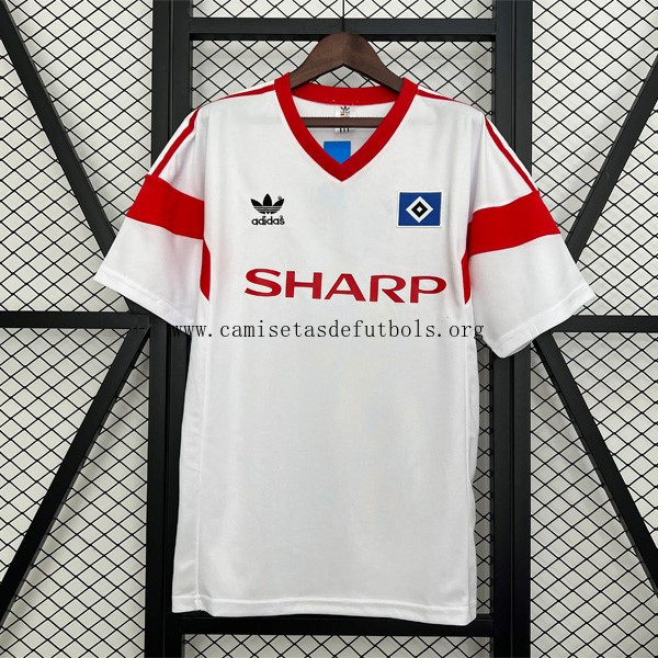 Camiseta Hamburgo S.V Retro 2000 Blanco Fantástico oferta, agarra por tiempo limitado