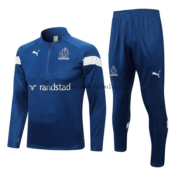 Sudadera De Training Marsella 2022/23 Azul ¡¡Cómo justo preciaso de outlet!