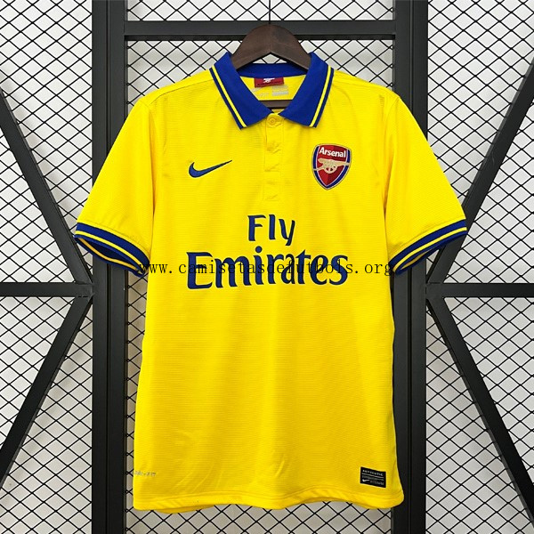 Camiseta Arsenal Replica Segunda Ropa Retro 2013 2014 ¡¡Vaya preciaco, atrapa!