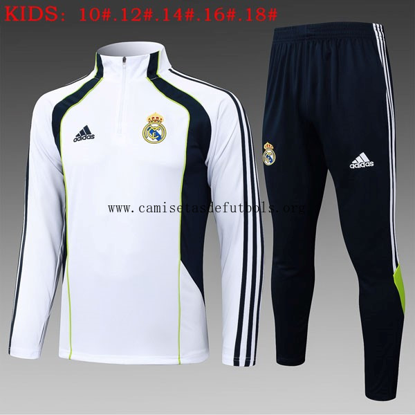 Ninos Sudadera De Training Real Madrid 2025/26 Blanco 4 Ridículo chollazo, dispara sin competencia