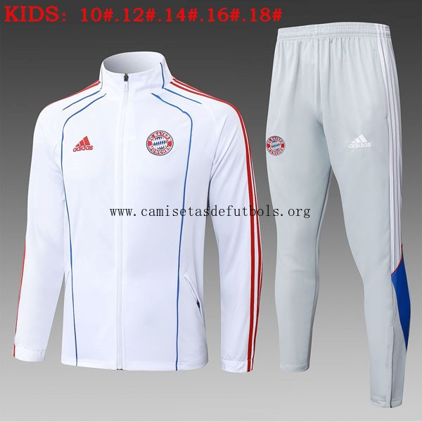 Ninos Chandal Bayern Munich 2025/26 Blanco 5 Saldo, benefíciate
