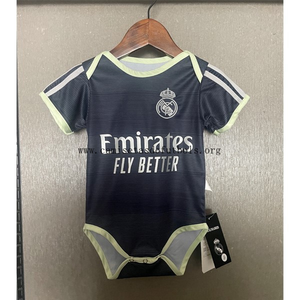 Camiseta Real Madrid Baby Replica Segunda Ropa 2025/26 Oferta genial
