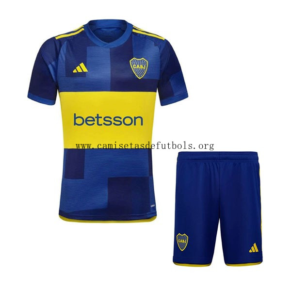 Camiseta Boca Juniors Replica Primera Ropa Niño 2023/24 Rebaja celestial por tiempo limitado