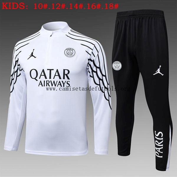 Ninos Sudadera De Training PSG 2025/26 Blanco 4 Rebaja increíble