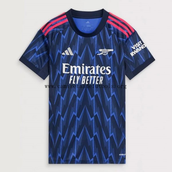 Camiseta Arsenal Replica Segunda Ropa Mujer 2025/26 ¡¡Menudo/a humilde preciaco de derribo!