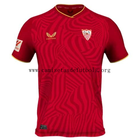 Camiseta Sevilla Replica Segunda Ropa 2023/24 Saldo, llévatelo