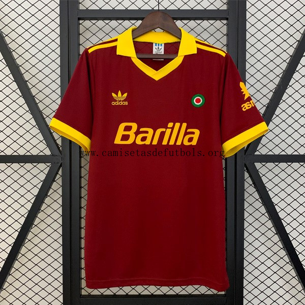 Camiseta Roma Replica Primera Ropa Retro 1991-1992 Brutal descuento, no lo pienses hasta fin de existencias