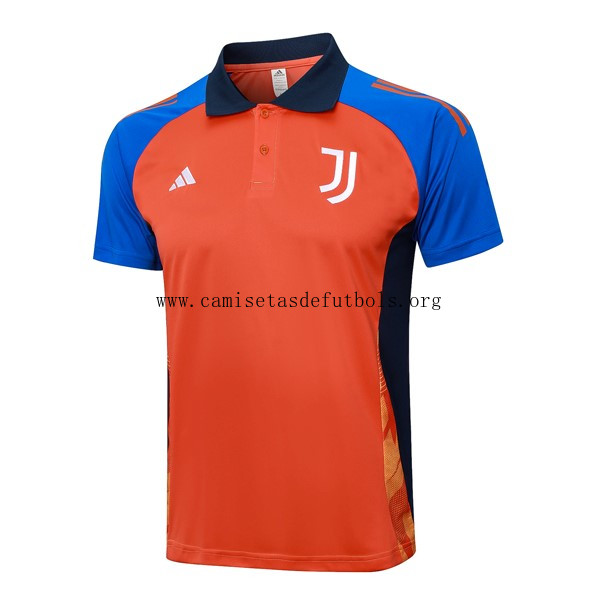 Polo Juventus 2024/25 Naranja Azul 2 Justo precio, no lo pienses de colección