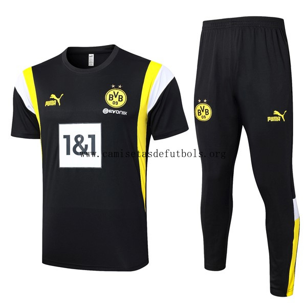 Camiseta Borussia Dortmund Conjunto Completo 2024 Negro Oferta regalado