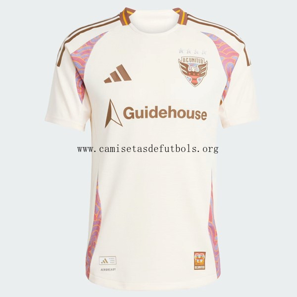 Camiseta DC United Replica Segunda Ropa 2025-26 Liquidación irrisorio de la temporada