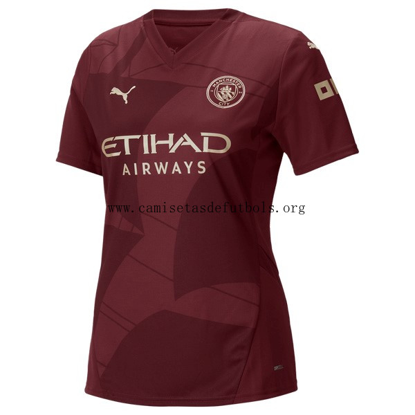 Camiseta Manchester City Replica Tercera Ropa Mujer 2024/25 Date prisa este saldazo tirado