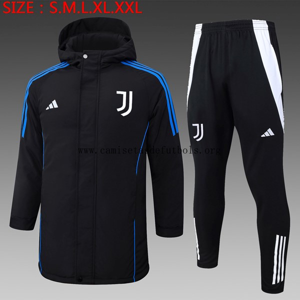Abrigo Juventus Conjunto Completo 2024/25 Negro Benefíciate este chollo transparente
