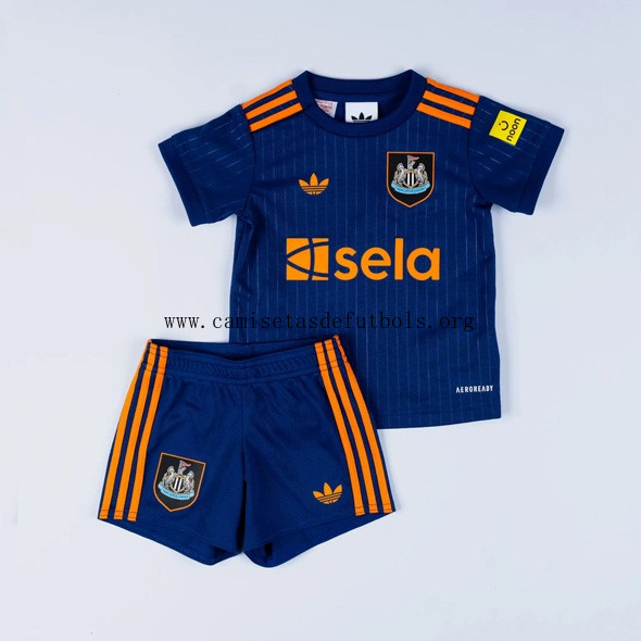 Camiseta Newcastle United Replica Tercera Ropa Niño 2025/26 Paga menos en toda la red