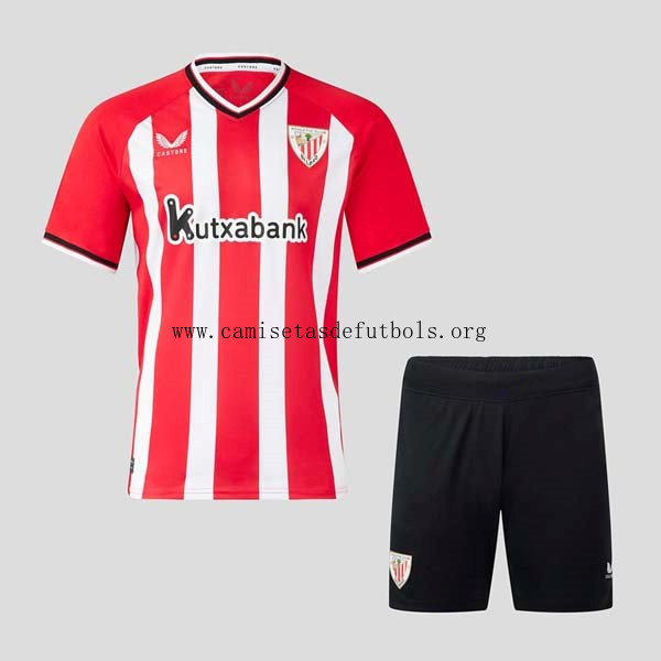 Camiseta Athletic Bilbao Replica Primera Ropa Niño 2023/24 Oferta alucinante