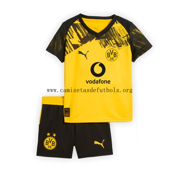 Camiseta Borussia Dortmund Replica Primera Ropa Niño 2025/26 ¡¡Qué chollo, cógelo!