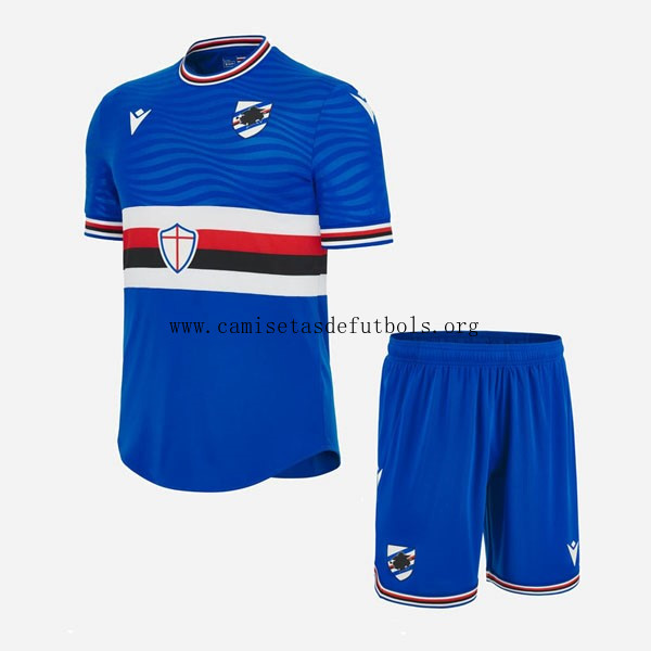 Camiseta UC Sampdoria Replica Primera Ropa Niño 2023/24 Rebajado bicoca, no lo pienses hasta fin de existencias