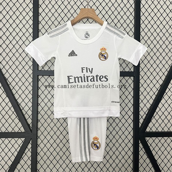 Camiseta Real Madrid Replica Primera Ropa Retro Niño 2015 2016 Irrisorio liquidación, pide ahora solo hoy