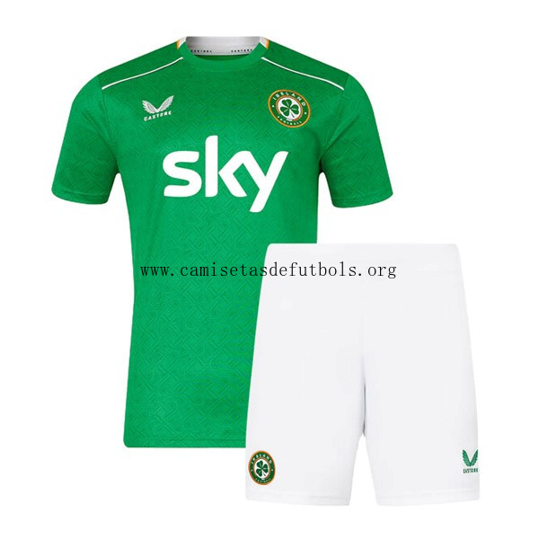 Camiseta Irlanda Replica Primera Ropa Niño 2024 Dispara este oferta fabuloso